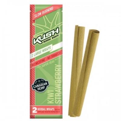 Foite blunt din canepa - Aroma kiwi-capsuni , 2 buc